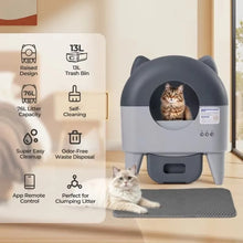 Lunapurr Self Cleaning Large Capacity Automatic Cat Litter Box