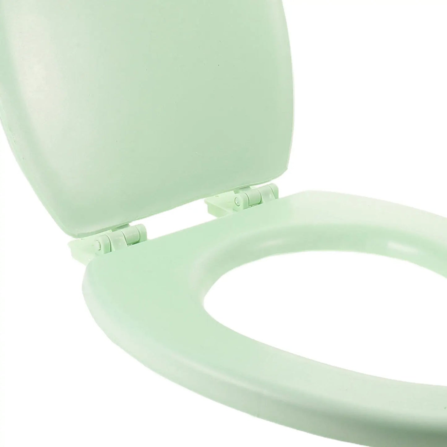 Soft Close Oval Toilet Seat Light Green Noise Free
