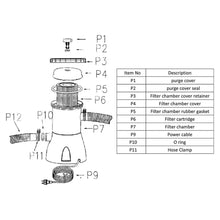 330 GPH Filter Pump for Above Ground Pools & Small Spas