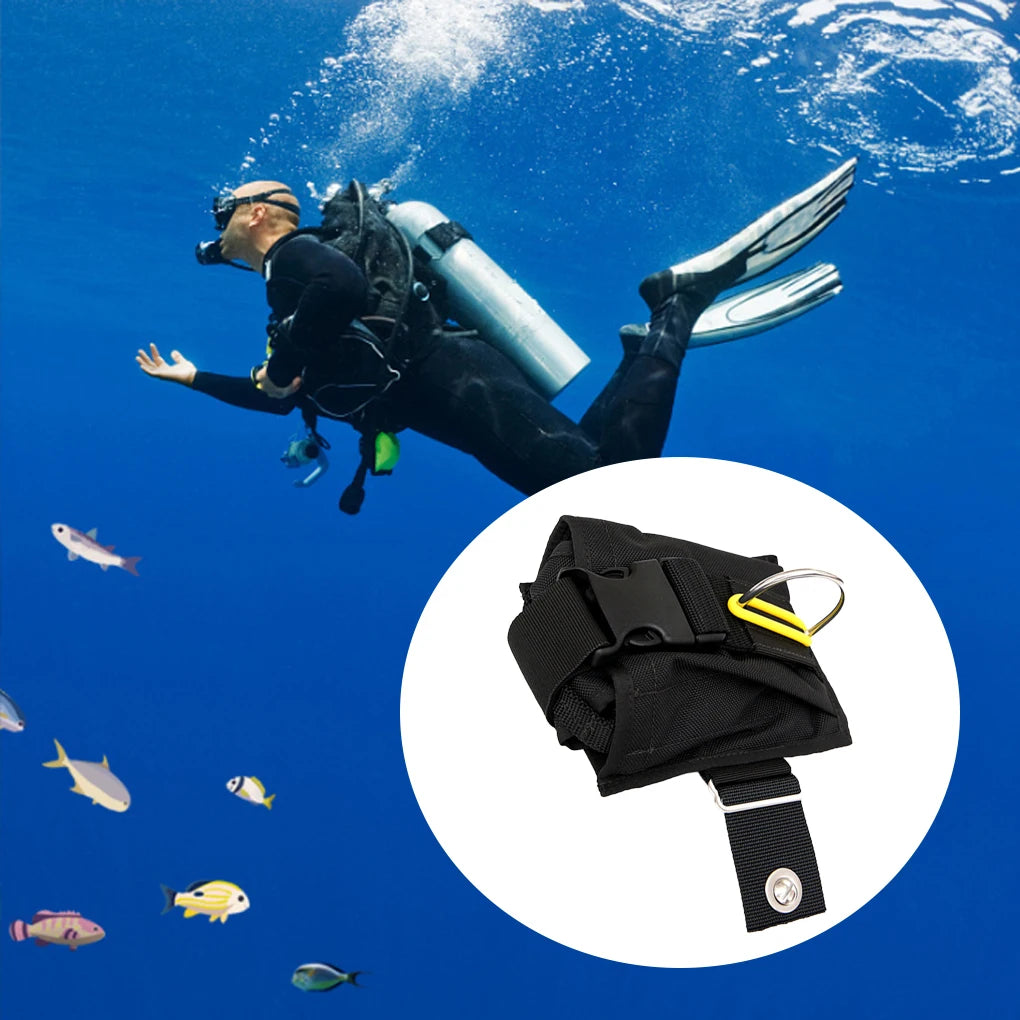 Adjustable Underwater 8lbs Scuba Diving Weight Bag