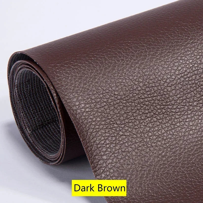Self-Adhesive Leather Repair Patch Sticker (200x137cm) – Large PU Leather Patch for Couches & Automotive