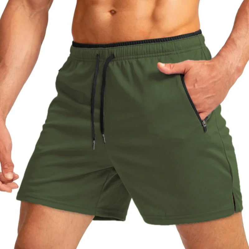 Solid Loose Fit Training Shorts