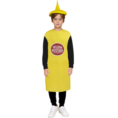 Funny Food & Snack Character Kids Cosplay Costume - French Fries & Candy Dress Up