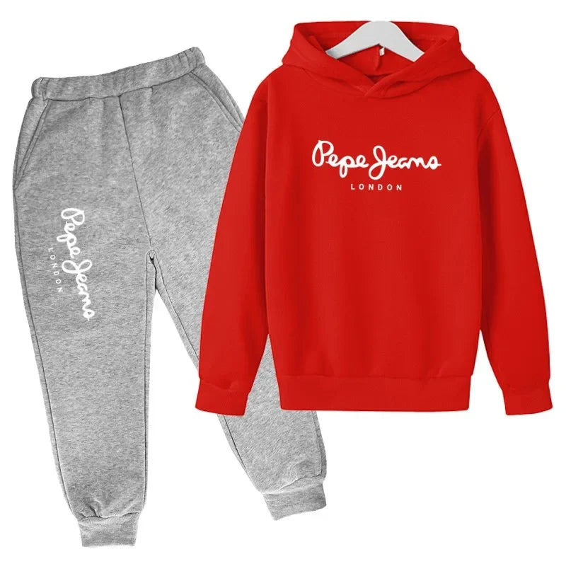 Kids' Tracksuit Hoodie & Pants Set