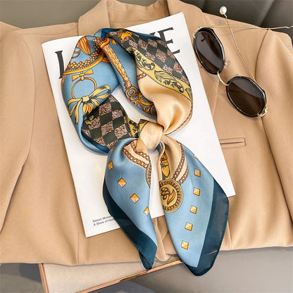 Printed Pashmina Silk Scarf