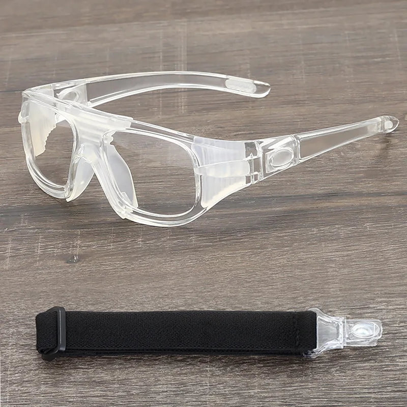 Anti-Collision Sports Goggles - Adjustable Prescription Eyewear for Basketball & Cycling