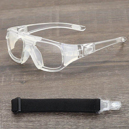 Anti-Collision Sports Goggles - Adjustable Prescription Eyewear for Basketball & Cycling