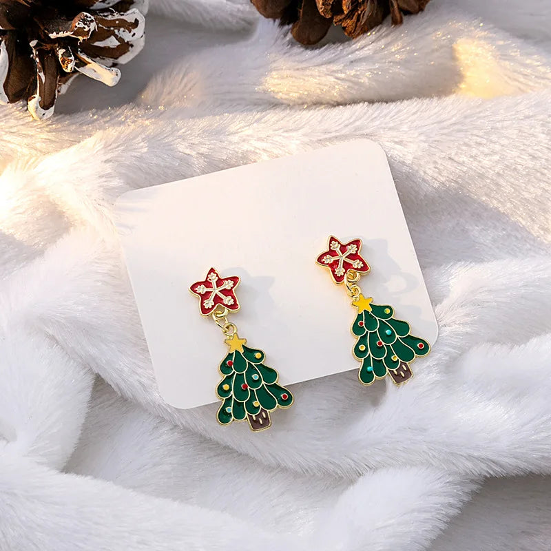 Dangle Earrings Christmas Jewelry