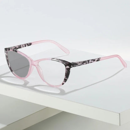 Cat Eye Photochromic Anti-Blue Light Reading Glasses