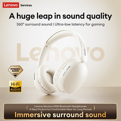 Lenovo LS106 Over-ear Wireless Headphones