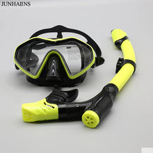 Anti-Fog Silicone Tempered Glass Snorkeling Mask