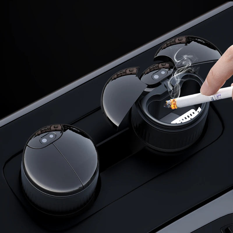 Smart Infrared USB Luminous Car Ashtray