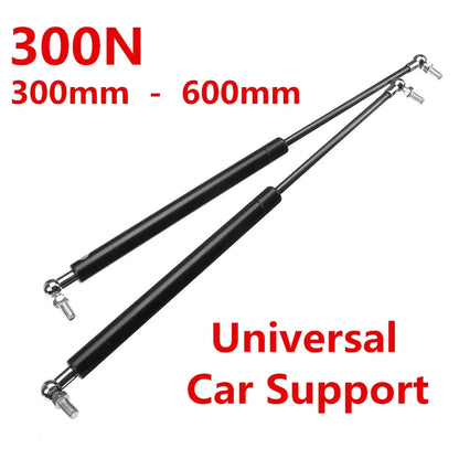 2pc 300N Car Struts Lift Support Bar Gas Spring Universal 300-500mm