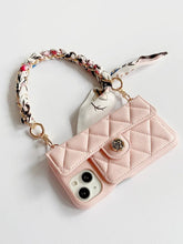 3D Camellia Leather Cover for iPhone