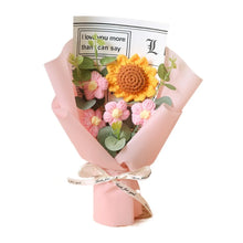 Handmade Artificial Crochet Bouquet