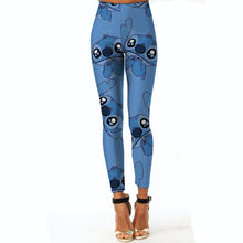 Colorful Print Ankle High Leggings