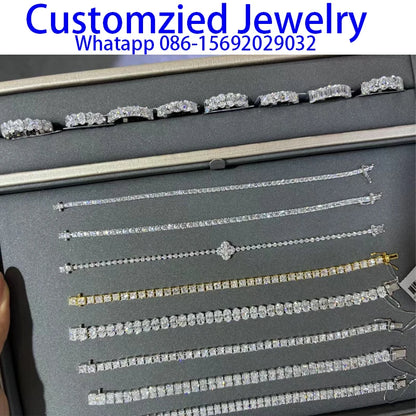 7.26 CTW Oval Lab-Grown Diamond Bezel Tennis Bracelet