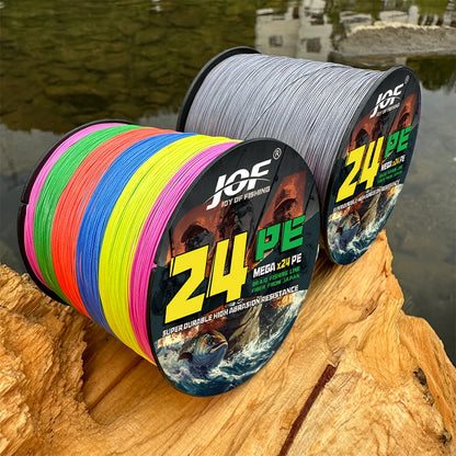 X24-Braid Fishing Line 500m with A Variety of Strength
