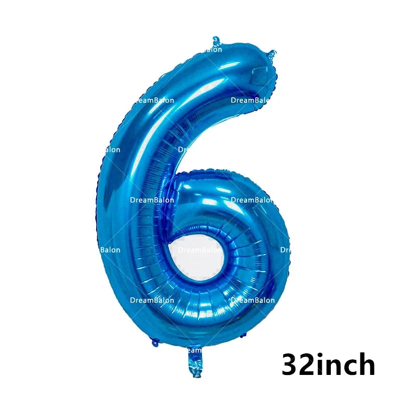 How to Train Your Dragon Party Decorations Set - Foil Balloons, Birthday Banner & Cake Toppers