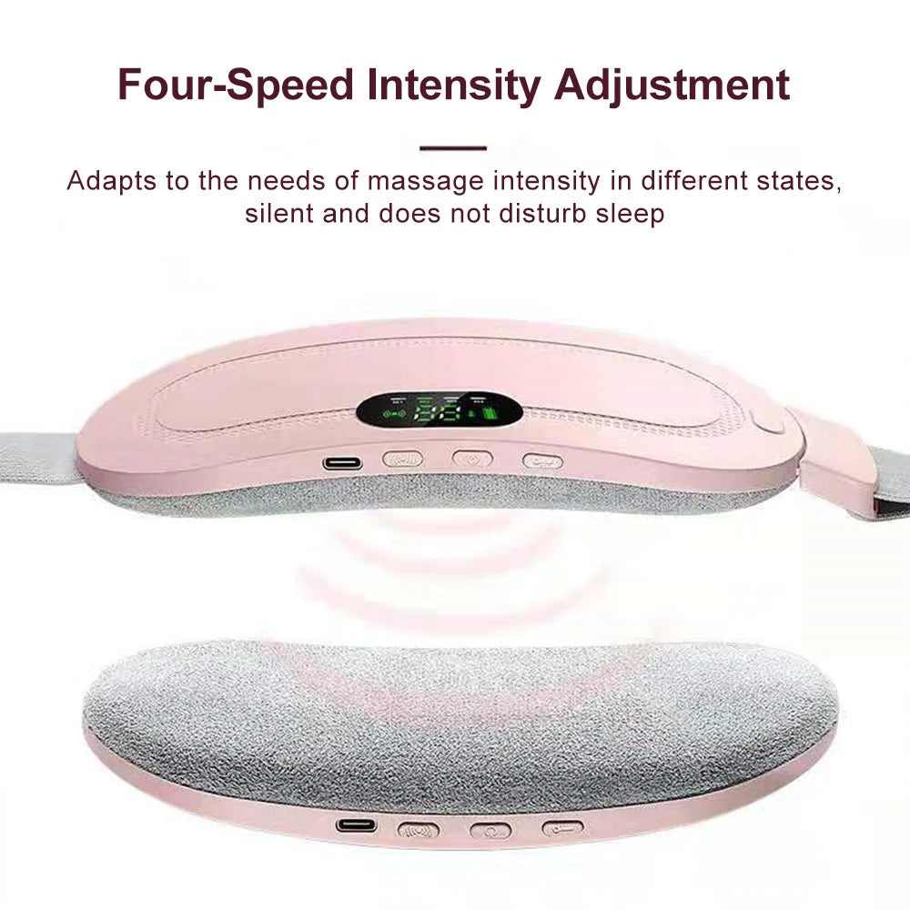 Smart Menstrual Heating Pad & Cordless Abdominal Massager Belt