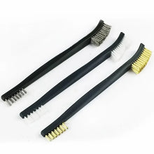 Double-end Steel Wire Brush & Nylon Pick Set