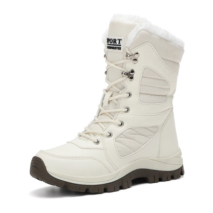 Winter Waterproof High-Top Snow Boots for Women