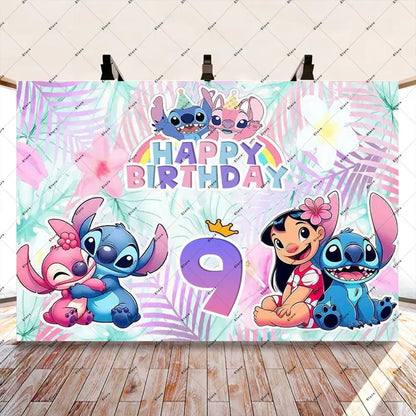 Cartoon Children's Happy Birthday Party Decor
