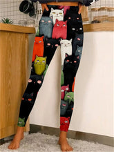 Cute Cats Printed Leggings