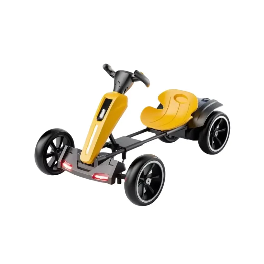 12V Electric Kids Pedal Go Kart with Adjustable Seat
