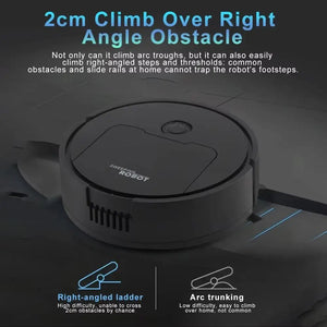 Intelligent Auto Boost Night Mode Thin Design Three-in-one Automatic Sweeping Robot Vacuum/Mop