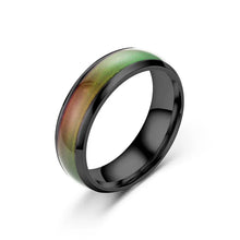 6MM Color Changing Stainless Steel Mood Ring