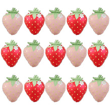 Multipack Strawberry Aluminum Film Birthday Balloons