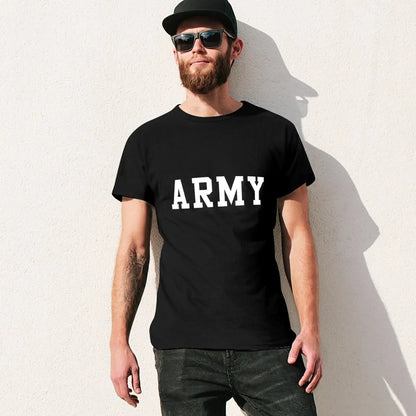 Cal Robertson Zero Day ARMY Graphic Cotton T-Shirt