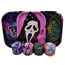 Herb Grinder With Rolling Tray