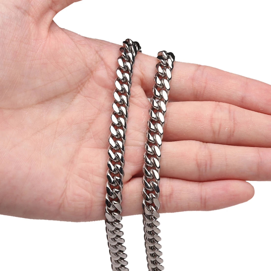 316L Stainless Steel Cuban Link Chain