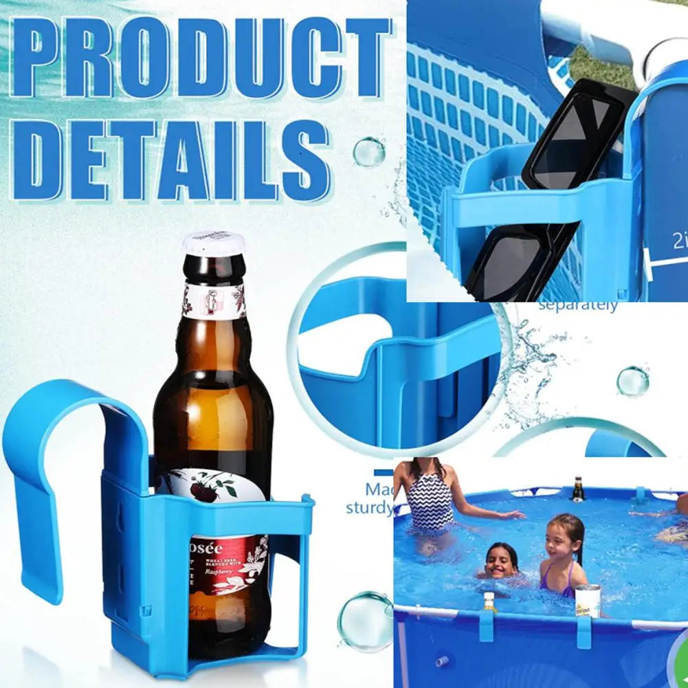 Poolside Cup Holder for Above Ground Swimming Pool