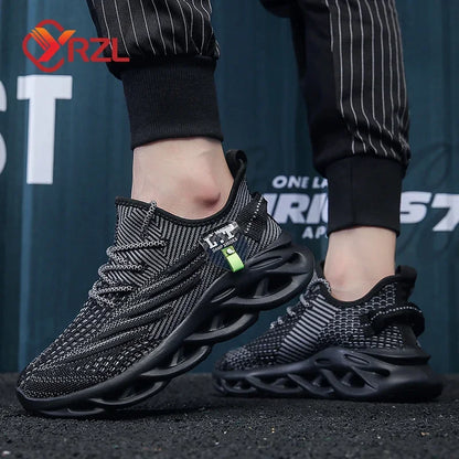YRZL Casual Breathable Light Shock-absorption Tennis Shoes