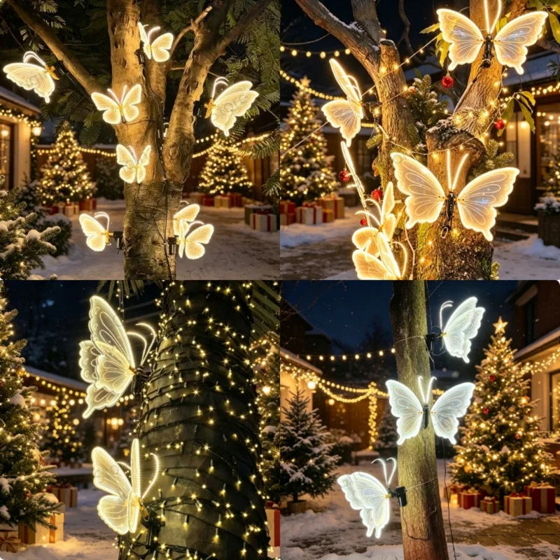 LED Outdoor Dynamic Butterfly Lights
