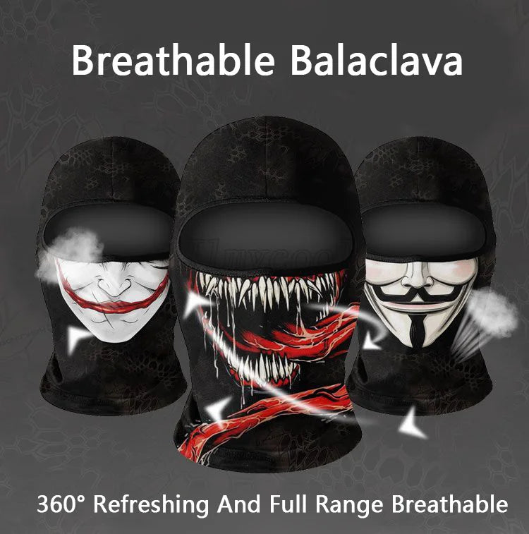 Ice Silk Balaclava Motorcycle & Cycling Full Face Mask