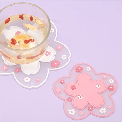 Kawaii Japan Cherry Blossom Coaster