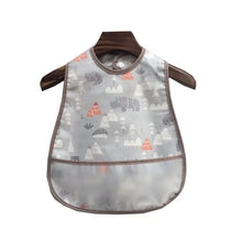 Cartoon Pattern Waterproof Feeding Bibs
