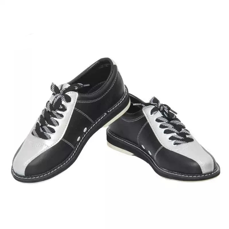Rubber Sole & Microfiber Slide Pad Lightweight Bowling Shoes