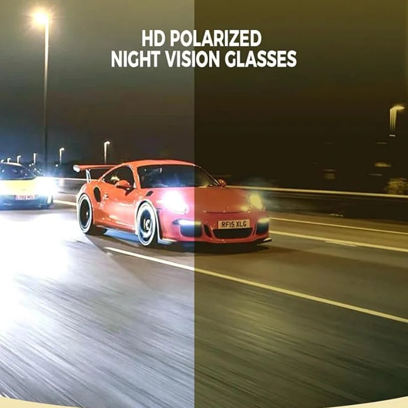 Night Driving Over Sunglasses Anti Glare Polarized Glasses