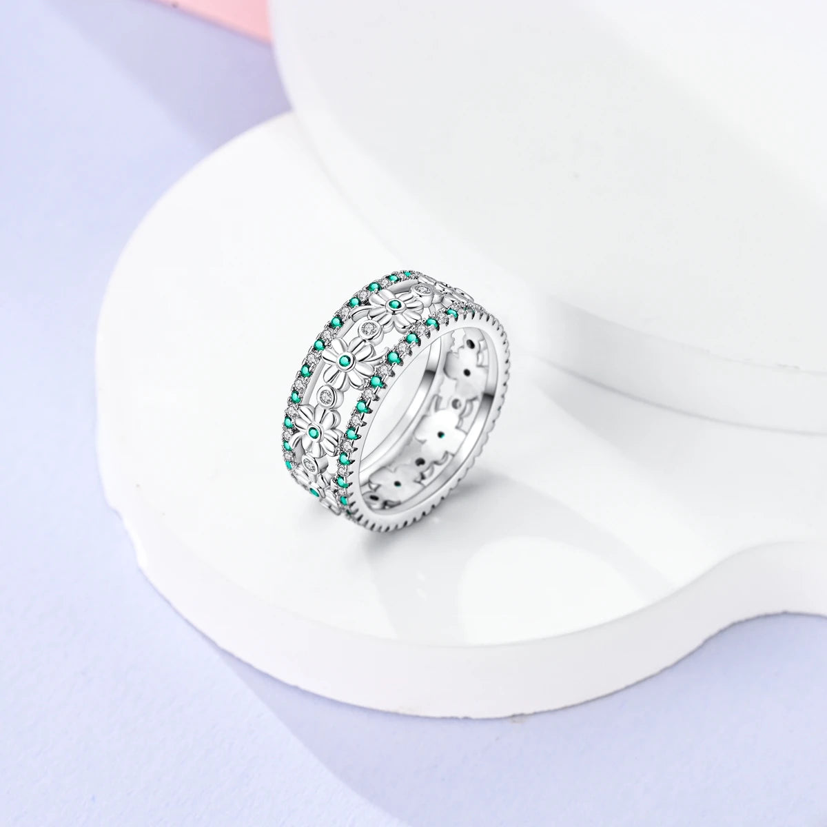 925 Sterling Silver Infinite Love Cubic Zircon Ring