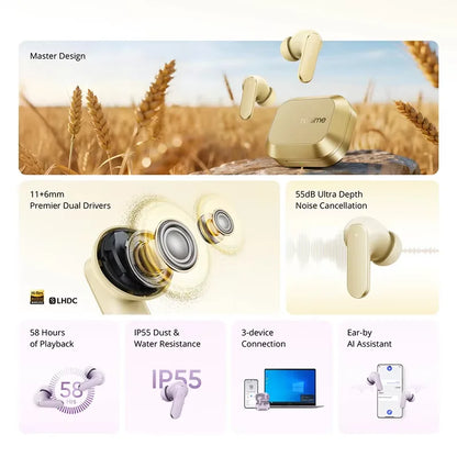 realme Buds Air 8 Noise Canceling Earbuds