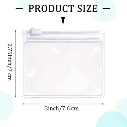 Small Pill/Jewelry Zippered Storage Bags