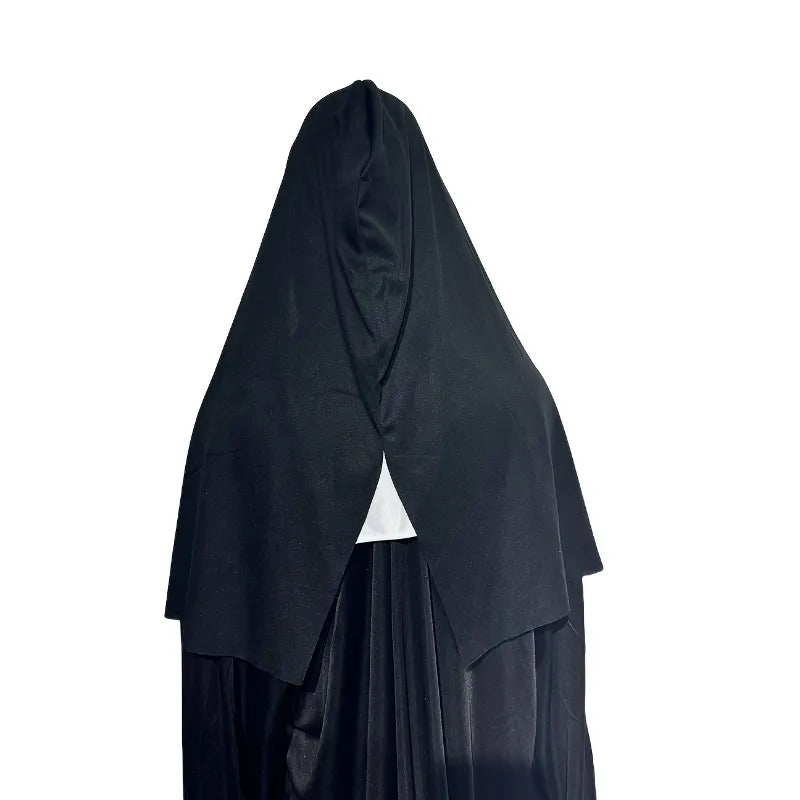 Frightening Nun Cosplay Horror Latex Mask