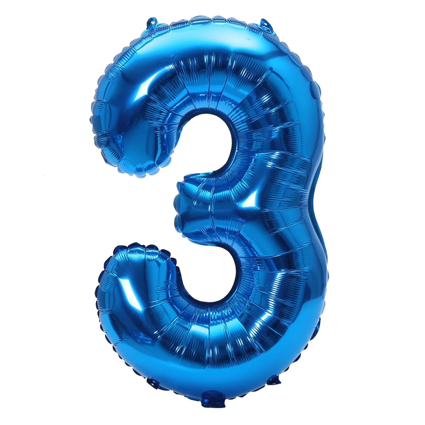 32inch Rainbow Gradient Number Foil Balloons