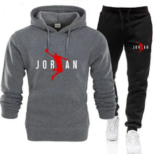 Fashionable Hooded Pullover + Jogging Pants Set