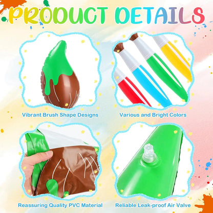 Giant Inflatable Paint Brush Balloon Party Prop
